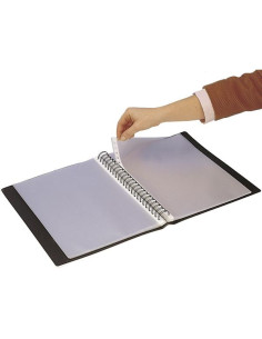 GRAFOPLAS FUNDAS MULTITALADRO EXTRAÍBLES IN&OUT POLIPROPILENO EXTRA A4 TRANSPARENTES BOLSA -10U-