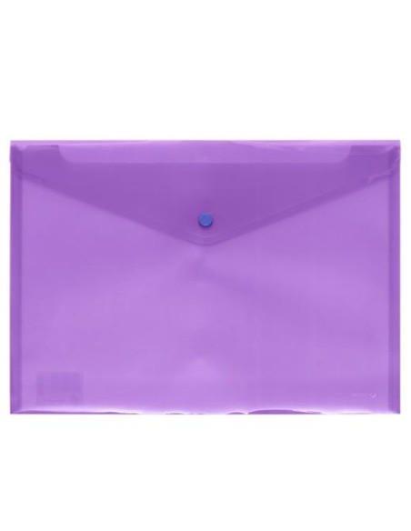 GRAFOPLÁS SOBRE BROCHE ECOPLÁS FOLIO POLIPROPILENO TRANSLÚCIDO VIOLETA