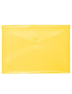 GRAFOPLÁS SOBRE BROCHE ECOPLÁS FOLIO POLIPROPILENO TRANSLÚCIDO AMARILLO