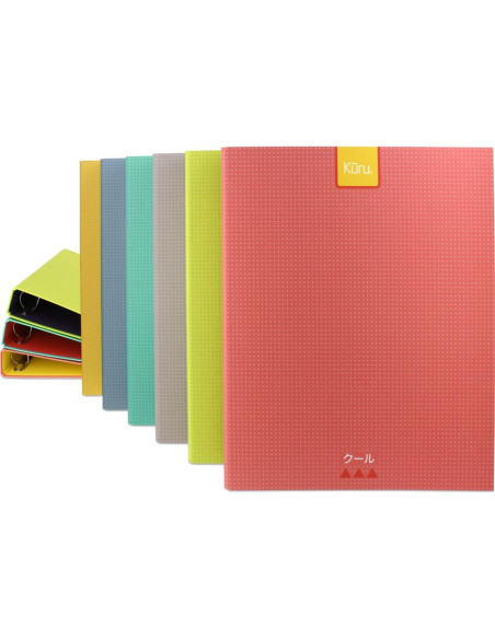 GRAFOPLÁS CARPETA ANILLAS 4X40 MM FORRADO KURU A4 GRIS