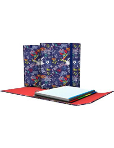 GRAFOPLÁS CARPEPLÚS ANILLAS 4D25MM RECAMBIO 100H 5X5 DIN-A4 B&B23 STAR