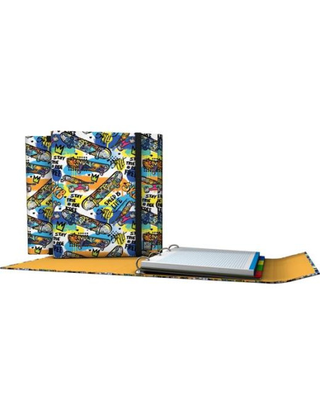 GRAFOPLÁS CARPEPLÚS ANILLAS 4D25MM RECAMBIO 100H 5X5 DIAN-A4 ST3FORRADO STREET