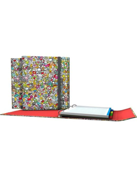 GRAFOPLÁS CARPEPLÚS ANILLAS 4D25MM RECAMBIO 100H 5X5 IC3FORRADO ICONS