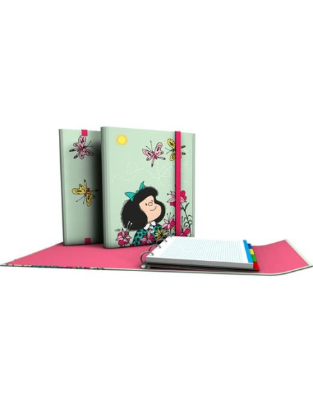 GRAFOPLÁS CARPEPLÚS ANILLAS 4D25MM RECAMBIO 100H 5X5 MA3FORRADO MAFALDA PRIMAVERA