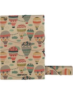 GRAFOPLÁS CAJA DE PROYECTOS FOLIO CON GOMAS LOMO DE 5CM CARTÓN Y KRAFT UNINATURE CAPADOCIA