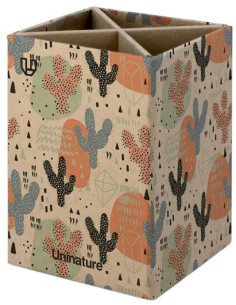 GRAFOPLÁS CUBILETE PORTALÁPICES UNINATURE CACTUS
