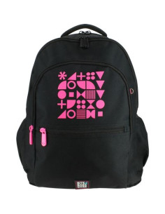 GRAFOPLÁS MOCHILA ROOMY BITS&BOBS FLÚOR FÚCSIA