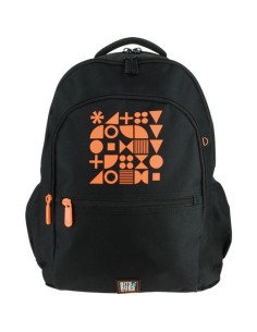 GRAFOPLÁS MOCHILA ROOMY BITS&BOBS FLÚOR NARANJA