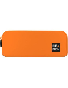 GRAFOPLÁS PORTATODO DE SILICONA BITS&BOBS NARANJA FLÚOR