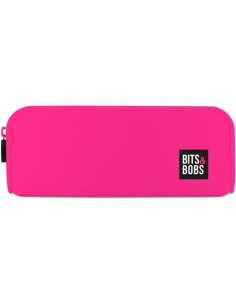 GRAFOPLÁS PORTATODO DE SILICONA BITS&BOBS ROSA NEÓN