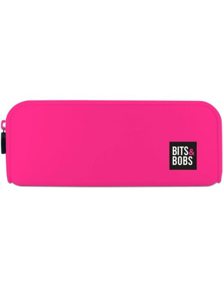 GRAFOPLÁS PORTATODO DE SILICONA BITS&BOBS ROSA NEÓN