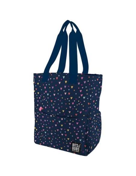 GRAFOPLÁS TOTE BAG BITS&BOBS HEARTS