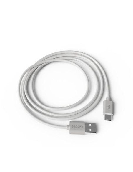 CABLE GROOVY USB - MICRO ALTO RENDIMIENTO 2A BLANCO 2 m