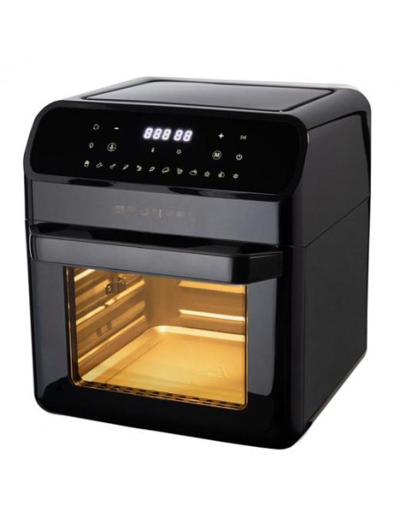 GRUNKEL FREIDORA SANA SIN ACEITE DIGITAL 12L NEGRO