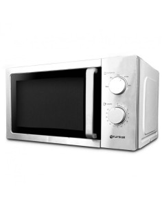 GRUNKEL MICROONDAS SIN GRILL 700W 20L METALIZADOCON 4 NIVELES DE POTENCIA