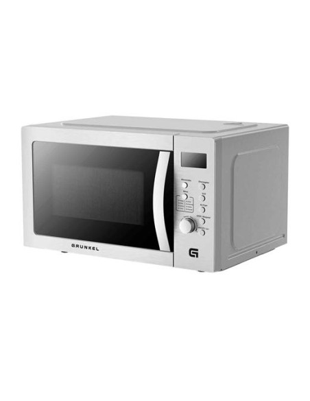 GRUNKEL MICROONDAS SIN GRILL 2200W 28L METALIZADOCON 5 NIVELES DE POTENCIA C FUNCION FREIDORA AIRE
