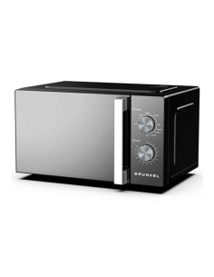 GRUNKEL MICROONDAS CON GRILL 800W 20L NEGRO