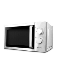 GRUNKEL MICROONDAS CON GRILL 700W 20L METALIZADOCON 5 NIVELES DE POTENCIA