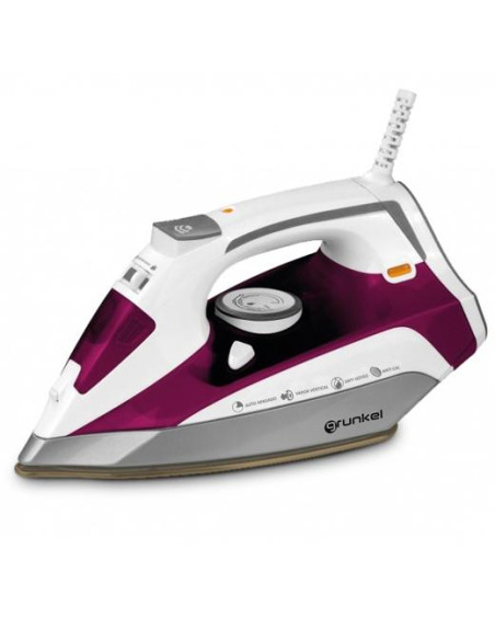GRUNKEL PLANCHA DE VAPOR SISTEMA ANTICAL  2500W