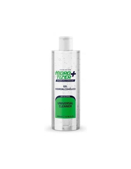 HIDROTIZER PLUS GEL HIDROALCOHÓLICO HIGIENIZANTE 200ML