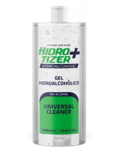HIDROTIZER PLUS GEL HIDROALCOHÓLICO HIGIENIZANTE BOTELLA 1000ML