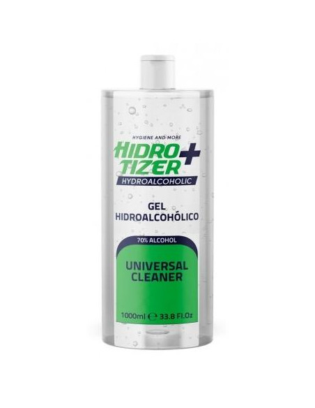 HIDROTIZER PLUS GEL HIDROALCOHÓLICO HIGIENIZANTE BOTELLA 1000ML