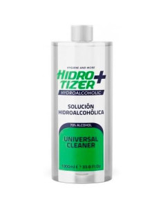 HIDROTIZER PLUS LIQUIDO HIDROALCOHÓLICO HIGIENIZANTE REFILL BOTELLA 1000ML