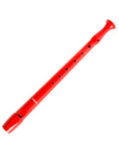 HOHNER FLAUTA 9508 PLASTICO ROJO