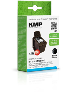 TINTA KMP NEGRO DESKJET F380 D1360 D2360 3920 3940  OFFICEJET 4355 4315  PSC 1402 1410 1415  1417 - N 21 XL