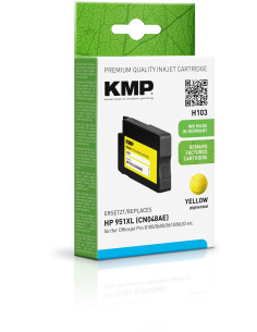 TINTA KMP AMARILLO OFFICEJET PRO 8100 8600 - N 951 XL