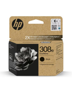 HP TINTA NEGRO  ENVY SERIES 6110 6120 6130 6520 6530 - N 308E ALTA CAPACIDAD