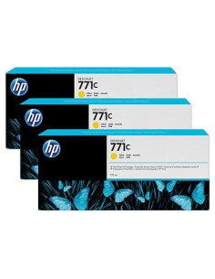 HP CARTUCHO GF PARA Z6200 CRD 771C COLOR AMARILLO PACK 3 UDS