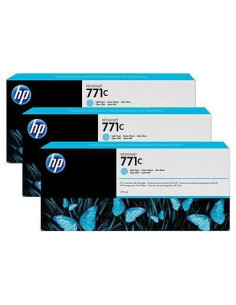 HP CARTUCHO GF PARA Z6200 CRD 771C COLOR CIAN CLARO PACK 3 UDS
