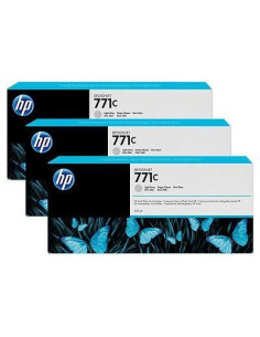 HP CARTUCHO GF PARA Z6200 CRD 771C COLOR GRIS CLARO PACK 3 UDS