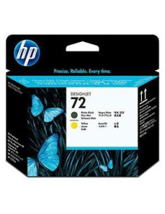 HP CABEZAL NEGRO MATE Y AMARILLO  DESIGNJET T6101100 - N72