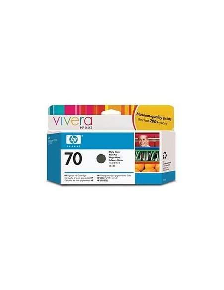 CARTUCHO INKJET HP C9448A N70 DESIGNJET Z2100Z2100 GPZ3100Z3100 GPZ3100PS GPZ3200Z3200PSZ5200Z5200PS NEGRO MATE 130 ML