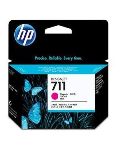 HP TINTA MAGENTA DESIGNJET T120T520 - N 711 PACK 3