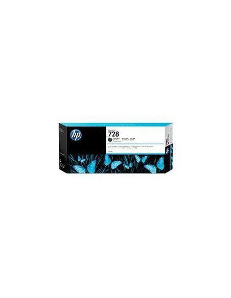 CARTUCHO INKJET HP F9J68A N728 DESIGNJET T730T830 NEGRO MATE 300 ML