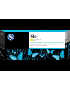 HP TINTA AMARILLO DESIGNJET 745 *ALTA CAPACIDAD*