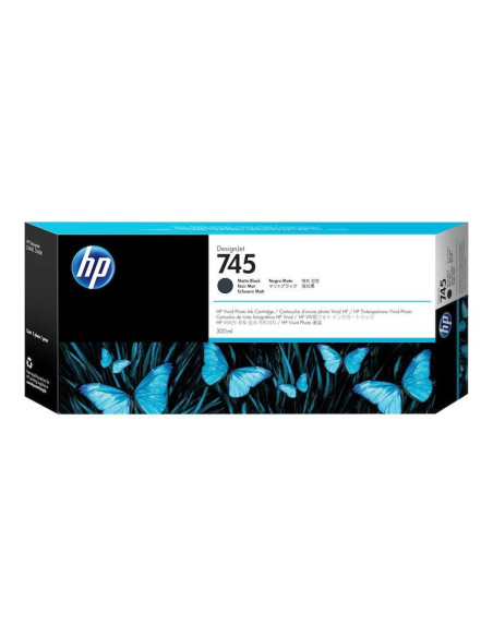 CARTUCHO INKJET HP F9K05A N745 DESIGNJET Z26005600 NEGRO MATE 300 ML