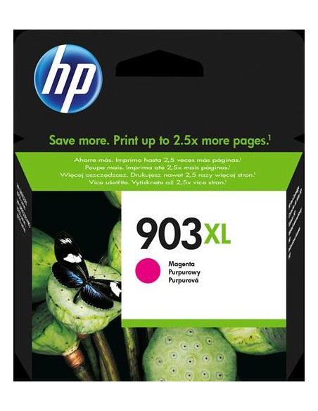 CARTUCHO INKJET HP T6M07AE N903XL OFFICEJET 69546962 OFFICEJET PRO 6960697069746975 MAGENTA 95ML