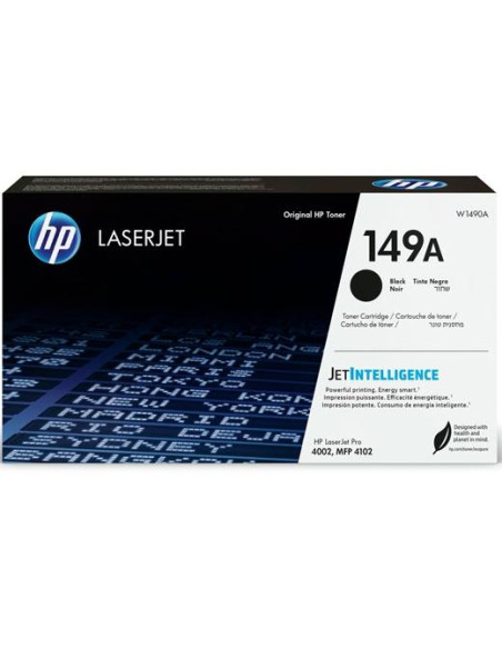 TONER HP N 149A W1490A LASERJET PRO 4002 MFP 4102 NEGRO 2900 PÁG