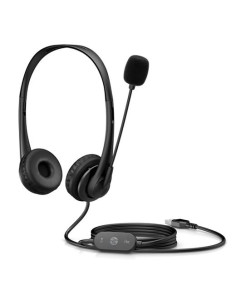 HP AURICULARES G2 DIADEMA BINAURAL C MICRÓFONO CABLE USB NEGRO