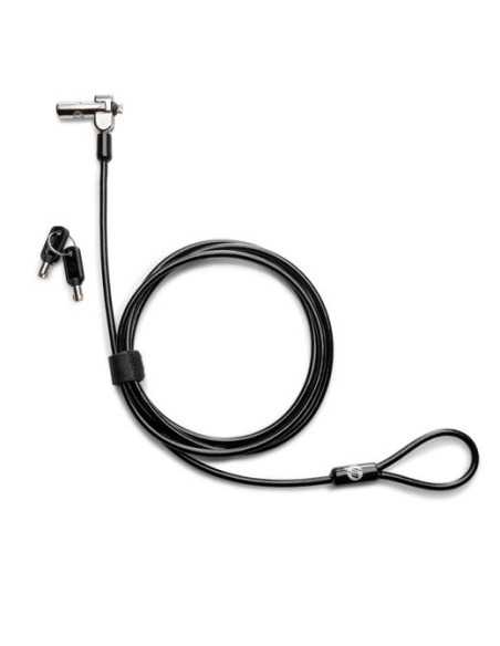 HP CABLE DE SEGURIDAD CON LLAVE PARA PORTÁTIL NEGRO