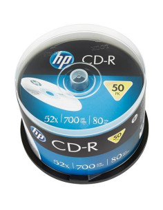 HP CD-R  700MB 52X TARRINA DE 50 UNIDADES