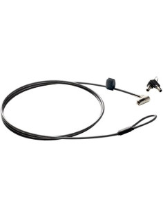 HP CABLE DE SEGURIDAD CON LLAVE PARA PORTÁTIL NEGRO