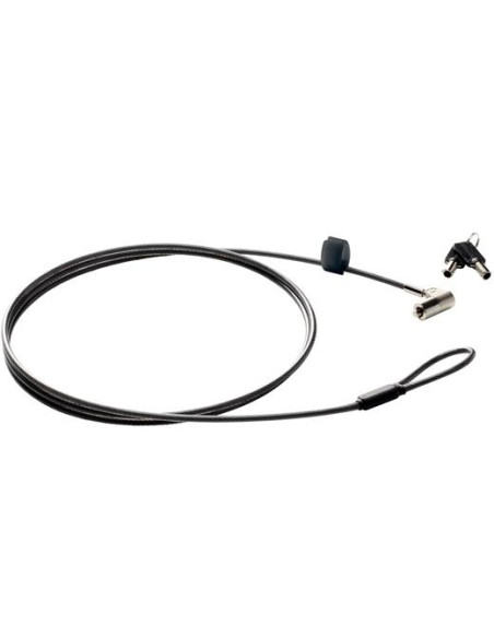 HP CABLE DE SEGURIDAD CON LLAVE PARA PORTÁTIL NEGRO