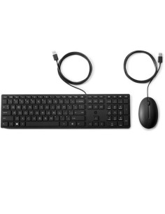 HP COMBO TECLADO Y RATÓN 320MK CABLE USB NEGRO