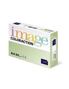 IMAGE PAPEL REPROGRÁFICO COLORACTION DIN A4 80GR PAQUETE 500H JUNGLEVERDE PASTEL -CAJA 5 UD-