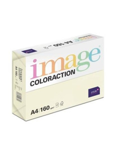 IMAGE PAPEL REPROGRÁFICO COLORACTION DIN A4 160GR PAQUETE 250H CREMA